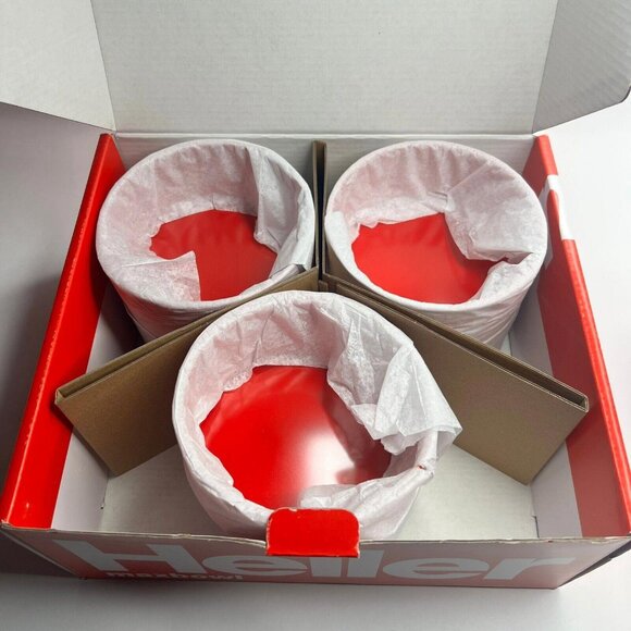 SS23A21 Supreme x Heller Bowls ( set of 6 ) Red Maxbowl New - Picture 4 of 4